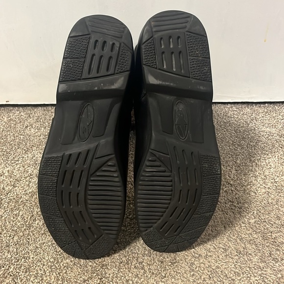 Alpinestars Black Motocycle Boots with Textured Leather - Picture 13 of 13